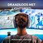Logitech Lightspeed G435 Trådløs Høretelefoner Blå Hvid